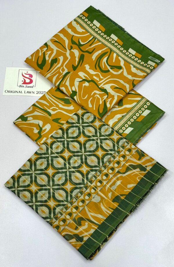 IMG-20250115-WA0065 Bin Saeed 3Pcs Lawn Summer Collection